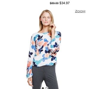 Vince camuto floral top